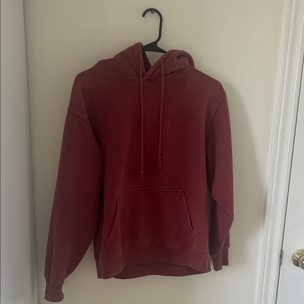 Brandy Melville Burgundy Hoodie